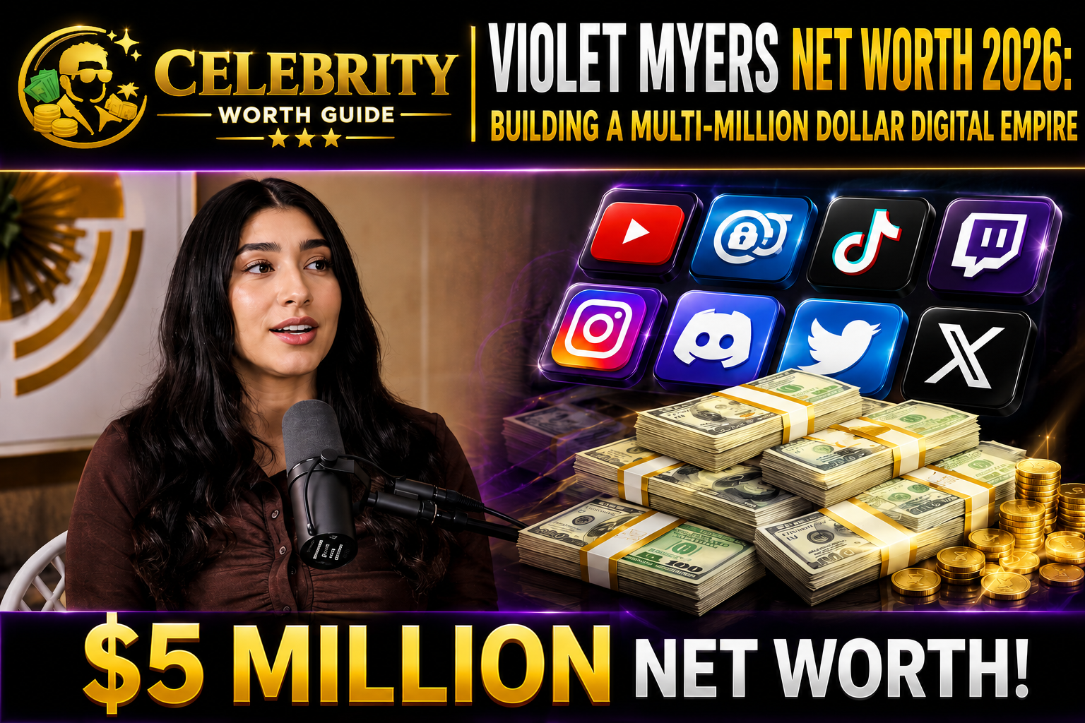 Violet Myers Net Worth 2026