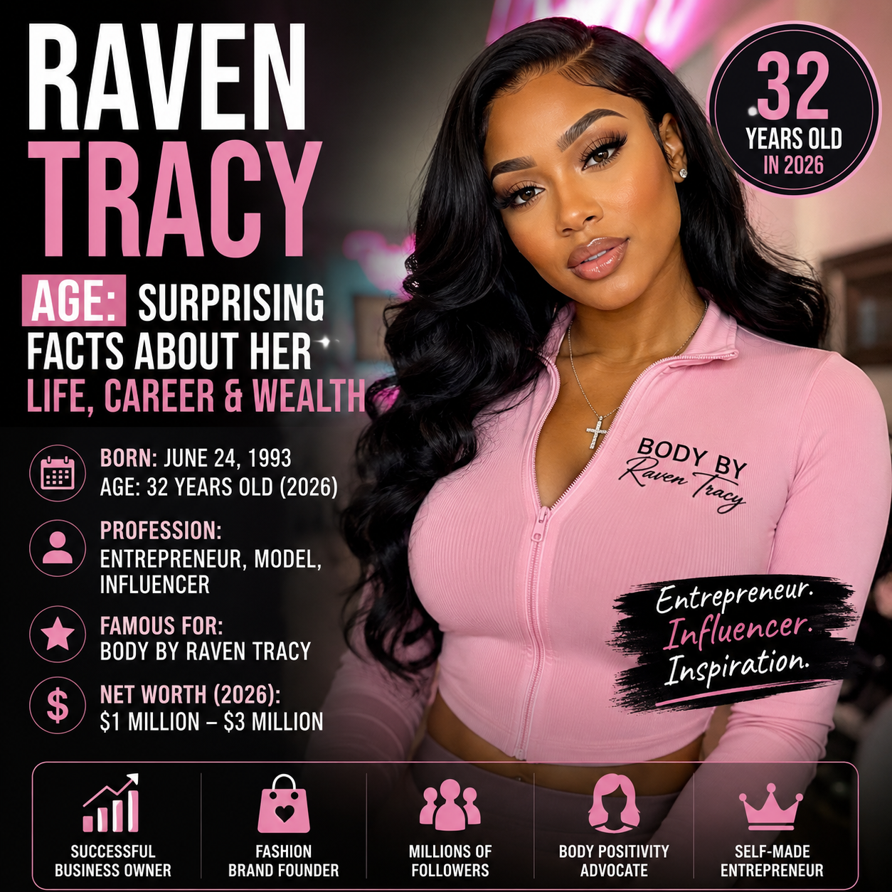 Raven Tracy Age: Facts About Her Career & Wealth 2026